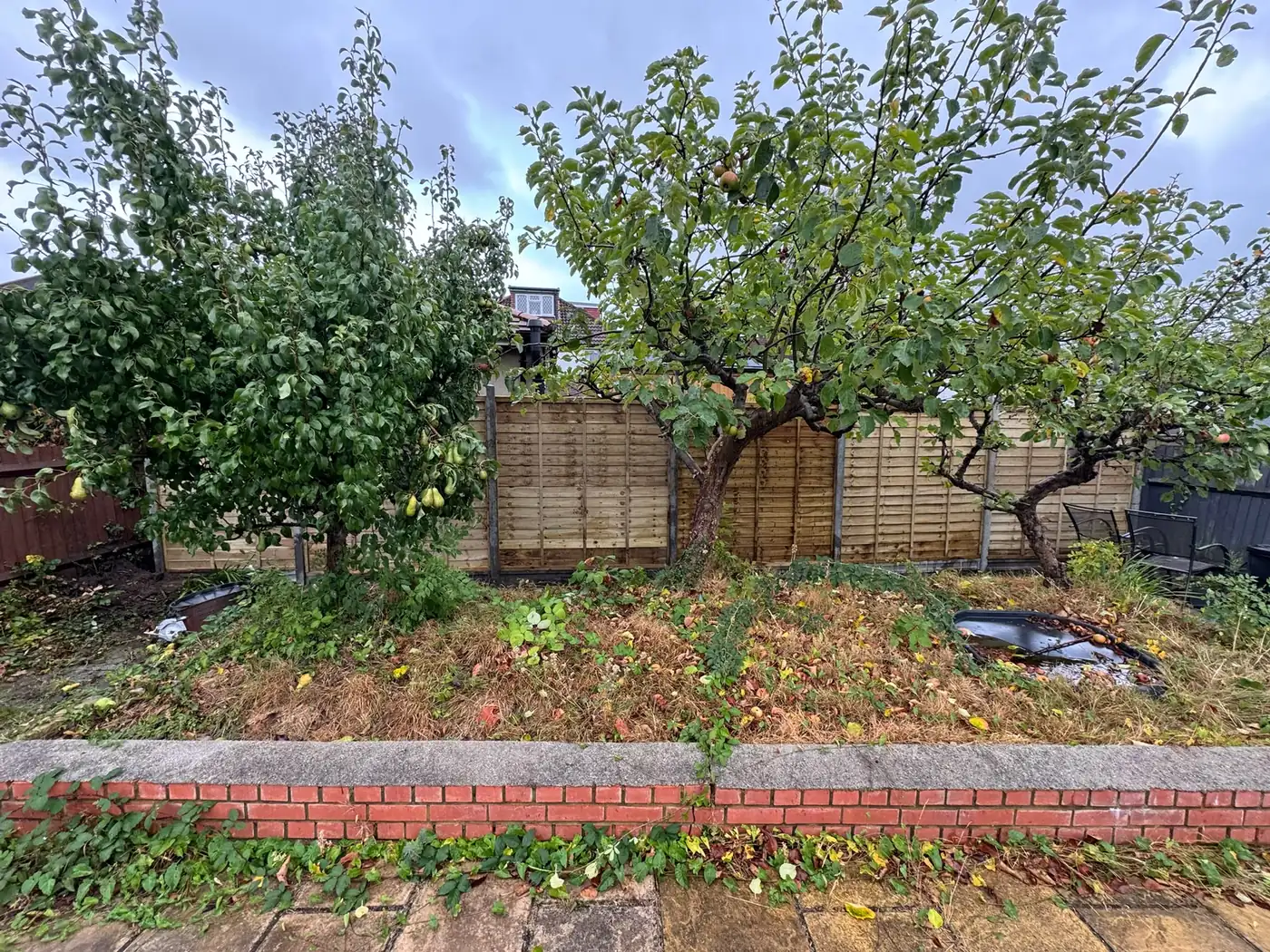 After: Side fence replacement